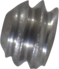 Value Collection - #10-24 UNC, 1/8" OAL, Cup Point Set Screw - Grade 18-8 Stainless Steel, 3/32" Key - Eagle Tool & Supply
