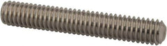 Value Collection - 5/16-18 UNC, 2" OAL, Cup Point Set Screw - Grade 18-8 Stainless Steel, 3/32" Key - Eagle Tool & Supply