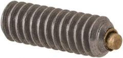 Made in USA - #2-56 UNC, 1/4" Length of Thread, Soft Tip Point Set Screw - Grade 18-8 Stainless Steel - Eagle Tool & Supply