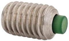 Made in USA - 1/2-13 UNC, 3/4" Length of Thread, Soft Tip Point Set Screw - Grade 18-8 Stainless Steel - Eagle Tool & Supply