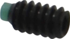 Made in USA - #4-40 UNC, 3/16" Length of Thread, Soft Tip Point Set Screw - Grade 8 Alloy Steel - Eagle Tool & Supply