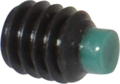 Made in USA - #8-32 UNC, 3/16" Length of Thread, Soft Tip Point Set Screw - Grade 8 Alloy Steel - Eagle Tool & Supply