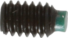 Made in USA - #8-32 UNC, 1/4" Length of Thread, Soft Tip Point Set Screw - Grade 8 Alloy Steel - Eagle Tool & Supply