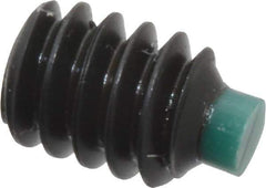 Made in USA - #10-24 UNC, 1/4" Length of Thread, Soft Tip Point Set Screw - Grade 8 Alloy Steel - Eagle Tool & Supply