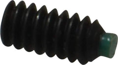 Made in USA - #10-24 UNC, 3/8" Length of Thread, Soft Tip Point Set Screw - Grade 8 Alloy Steel - Eagle Tool & Supply