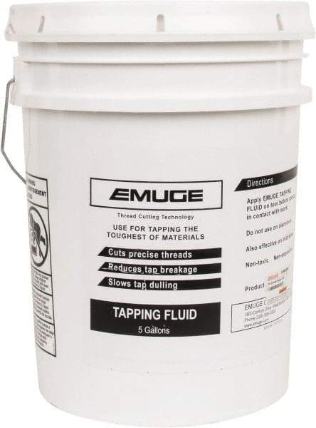 Emuge - 5 Gal Can Tapping Fluid - Synthetic - Eagle Tool & Supply