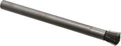 Gordon Brush - Parts Washer Flow-Through Brush - 1/2" Long, Stainless Steel/Nylon Bristles - Eagle Tool & Supply