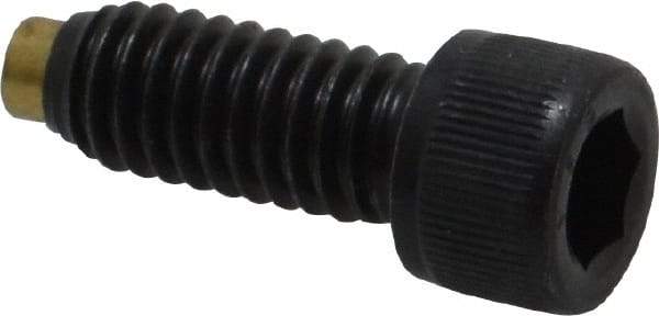 Made in USA - 5/16-18 UNC Hex Socket Drive, Socket Cap Screw - Alloy Steel, Black Oxide Finish, Fully Threaded, 3/4" Length Under Head - Eagle Tool & Supply