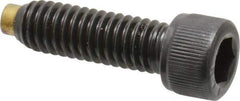 Made in USA - 5/16-18 UNC Hex Socket Drive, Socket Cap Screw - Alloy Steel, Black Oxide Finish, Fully Threaded, 1" Length Under Head - Eagle Tool & Supply