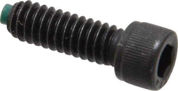 Made in USA - 1/4-20 UNC Hex Socket Drive, Socket Cap Screw - Alloy Steel, Black Oxide Finish, Fully Threaded, 3/4" Length Under Head - Eagle Tool & Supply