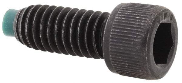 Made in USA - 5/16-18 UNC Hex Socket Drive, Socket Cap Screw - Alloy Steel, Black Oxide Finish, Fully Threaded, 3/4" Length Under Head - Eagle Tool & Supply