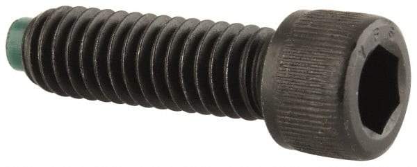 Made in USA - 5/16-18 UNC Hex Socket Drive, Socket Cap Screw - Alloy Steel, Black Oxide Finish, Fully Threaded, 1" Length Under Head - Eagle Tool & Supply