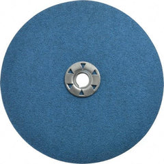 Norton - 7" Diam 60 Grit Fiber Disc - Medium Grade, Zirconia Alumina, Series F826 - Eagle Tool & Supply