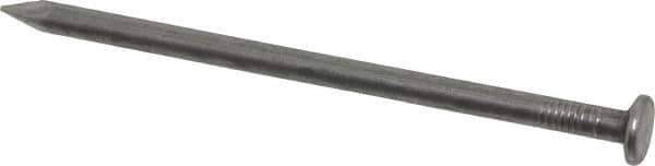 Value Collection - 10D, 9 Gauge, 3" OAL Common Nails - Ring Shank, Grade 2 Steel, Bright Finish - Eagle Tool & Supply