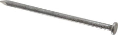 Value Collection - 20D, 6 Gauge, 4" OAL Common Nails - Ring Shank, Grade 2 Steel, Bright Finish - Eagle Tool & Supply