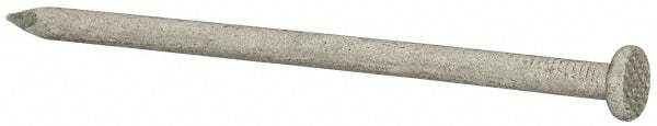 Value Collection - 20D, 6 Gauge, 4" OAL Common Nails - Ring Shank, Grade 2 Steel, Galvanized Finish - Eagle Tool & Supply