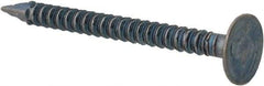 Value Collection - 13 Gauge, 1-3/8" OAL Common Nails - Annular Thread Shank, Grade 2 Steel, Blued Finish - Eagle Tool & Supply