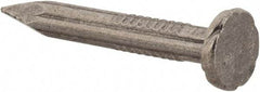 Value Collection - 9 Gauge, 1-1/4" OAL Masonry Nails - Fluted Shank, Grade 2 Steel, Uncoated - Eagle Tool & Supply