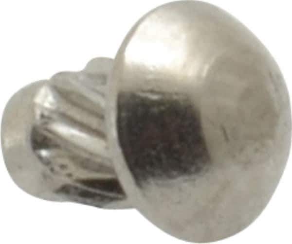 Value Collection - #2 Round Head Sheet Metal Screw - Stainless Steel, 1/8" Length Under Head, ASME B18.6.3 & ASME B18.6.4, Grade 18-8 - Eagle Tool & Supply