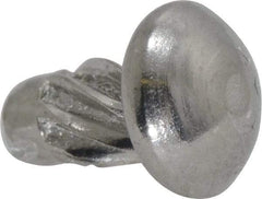 Value Collection - #4 Round Head Sheet Metal Screw - Stainless Steel, 3/16" Length Under Head, ASME B18.6.3 & ASME B18.6.4, Grade 18-8 - Eagle Tool & Supply