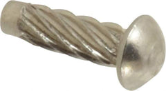 Value Collection - #4 Round Head Sheet Metal Screw - Stainless Steel, 3/8" Length Under Head, ASME B18.6.3 & ASME B18.6.4, Grade 18-8 - Eagle Tool & Supply