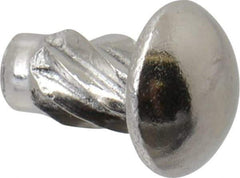 Value Collection - #6 Round Head Sheet Metal Screw - Stainless Steel, 1/4" Length Under Head, ASME B18.6.3 & ASME B18.6.4, Grade 18-8 - Eagle Tool & Supply