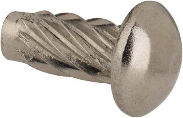 Value Collection - #8 Round Head Sheet Metal Screw - Stainless Steel, 3/8" Length Under Head, ASME B18.6.3 & ASME B18.6.4, Grade 18-8 - Eagle Tool & Supply