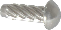 Value Collection - #8 Round Head Sheet Metal Screw - Stainless Steel, 1/2" Length Under Head, ASME B18.6.3 & ASME B18.6.4, Grade 18-8 - Eagle Tool & Supply