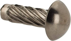 Value Collection - #10 Round Head Sheet Metal Screw - Stainless Steel, 1/2" Length Under Head, ASME B18.6.3 & ASME B18.6.4, Grade 18-8 - Eagle Tool & Supply