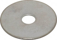 Value Collection - 5/16" Screw, Grade 18-8 Stainless Steel Fender Flat Washer - 11/32" ID x 1-1/2" OD, 0.06" Thick - Eagle Tool & Supply