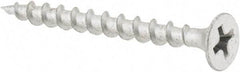 Value Collection - #6 Bugle Head, Phillips Steel Deck Screw - 1-5/8" OAL, Galvanized, Grade 2 - Eagle Tool & Supply