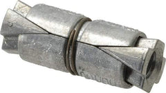 Value Collection - 5/16" Diam, 5/8" Drill, 1-1/4" OAL, Double Expansion Concrete Anchor - Zinc - Eagle Tool & Supply