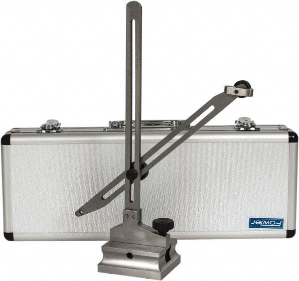 Fowler - Indicator Transfer Stand - 12" High, 3.54" Base Length x 3" Base Width, Includes Holder - Eagle Tool & Supply