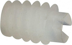 Made in USA - #4-40 UNC, 1/8" Length of Thread, Soft Tip Point Set Screw - Nylon - Eagle Tool & Supply