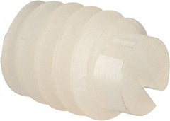 Made in USA - 1/4-20 UNC, 1/4" Length of Thread, Soft Tip Point Set Screw - Nylon - Eagle Tool & Supply
