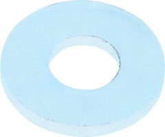 Made in USA - #4 Screw, Grade 6/6 Nylon Standard Flat Washer - 3.05mm ID x 7.11mm OD, 0.76mm Thick - Eagle Tool & Supply