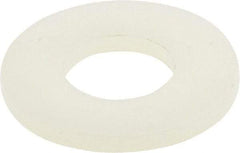 Made in USA - 5/16" Screw, Grade 6/6 Nylon Standard Flat Washer - 8.64mm ID x 18.8mm OD, 1.57mm Thick - Eagle Tool & Supply