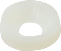 Made in USA - 4.57mm Thick, Nylon, Standard Countersunk Washer - 6.6mm ID x 17.35mm OD - Eagle Tool & Supply