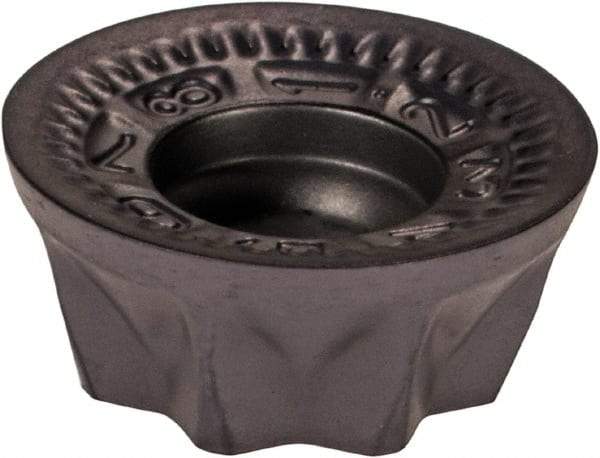 Iscar - R90MT43 RM Grade IC928 Carbide Milling Insert - TiAlN Finish, 0.213" Thick, 1/2" Inscribed Circle - Eagle Tool & Supply