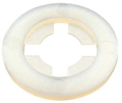 Made in USA - 3/8" Screw, 0.35" ID, Nylon Internal Tooth Lock Washer - 57/64" OD, Grade 6/6 - Eagle Tool & Supply