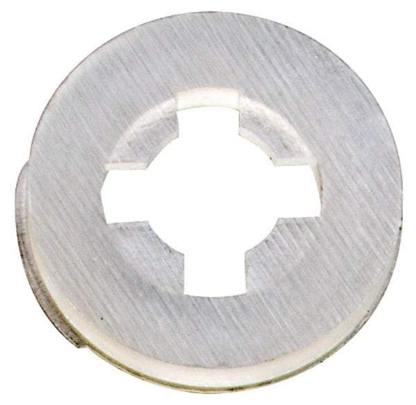 Made in USA - #2 Screw, 0.078" ID, Nylon Internal Tooth Lock Washer - 13/64" OD, Grade 6/6 - Eagle Tool & Supply