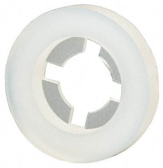 Made in USA - #8 Screw, 0.152" ID, Nylon Internal Tooth Lock Washer - 25/64" OD, Grade 6/6 - Eagle Tool & Supply