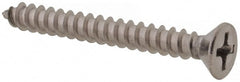 Value Collection - #6, 1-1/4" OAL, Phillips Drive, Flat Head Wood Screw - Eagle Tool & Supply