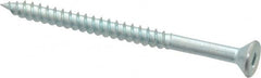 Value Collection - #12, 3" OAL, Square Drive, Flat Head Wood Screw - Eagle Tool & Supply
