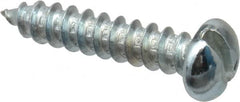 Value Collection - #6, 3/4" Length Under Head, Slotted Drive, Round Head Wood Screw - Eagle Tool & Supply
