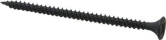 Value Collection - #6, 2-1/4" OAL, Phillips Drive Bugle Head, Steel Drywall Screws - Black Phosphate Finish, Grade 2 - Eagle Tool & Supply