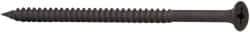 Value Collection - #10, 3-1/2" OAL, Phillips Drive Bugle Head, Steel Drywall Screws - Black Phosphate Finish, Grade 2 - Eagle Tool & Supply