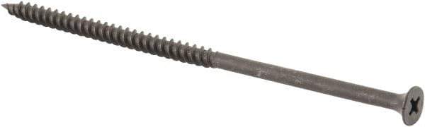 Value Collection - #10, 4-1/2" OAL, Phillips Drive Bugle Head, Steel Drywall Screws - Black Phosphate Finish, Grade 2 - Eagle Tool & Supply