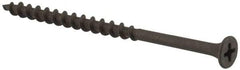Value Collection - #8, 3" OAL, Phillips Drive Bugle Head, Steel Drywall Screws - Black Phosphate Finish, Grade 2 - Eagle Tool & Supply