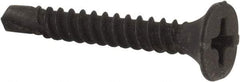 Value Collection - #6, 1" OAL, Phillips Drive Bugle Head, Steel Drywall Screws - Black Phosphate Finish, Grade 2 - Eagle Tool & Supply